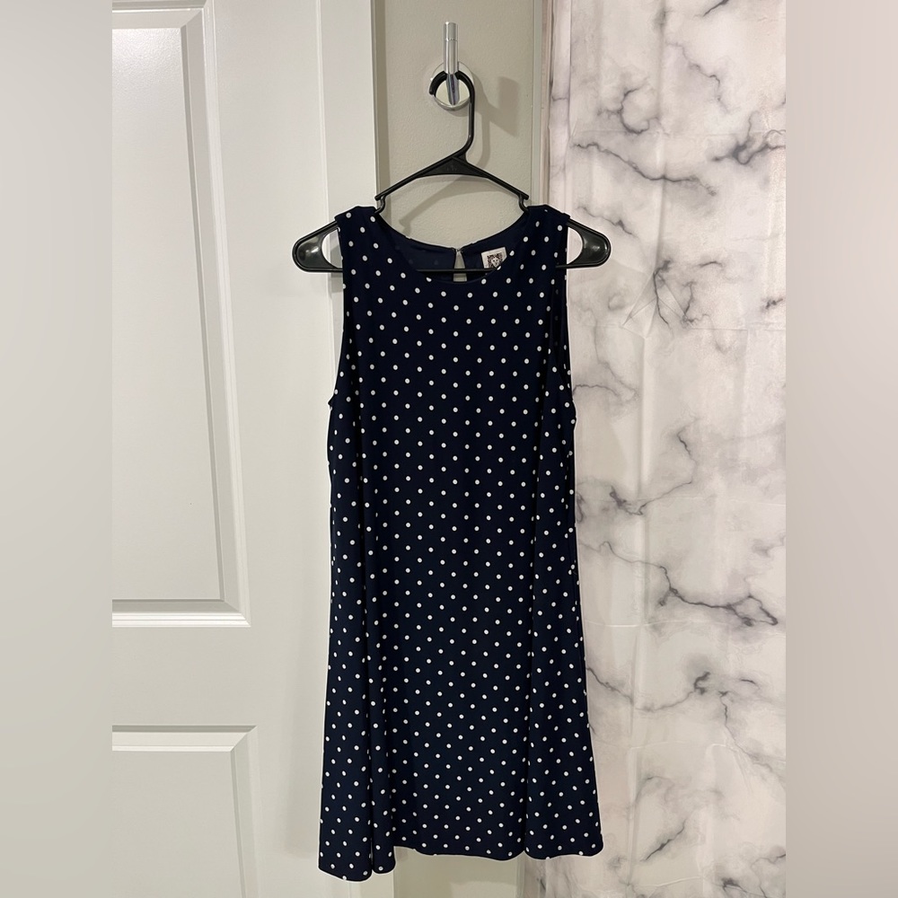 Anne Klein Polka Dot Shift Dress